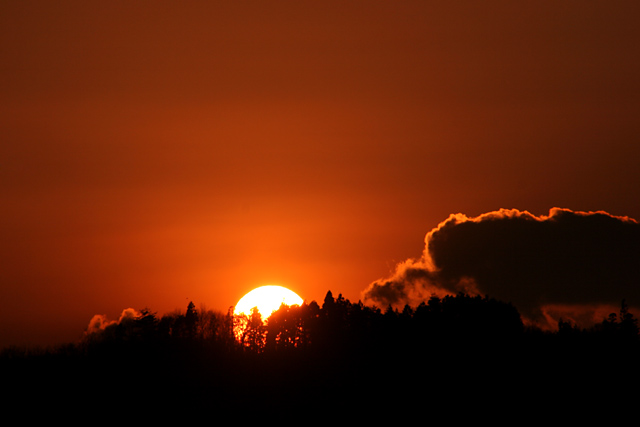 初夕景撮り～～(⌒～⌒)_b0049843_2119492.jpg