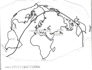 南米におけるスペイン語圏とポルトガル語圏の境界_d0064988_13415093.jpg