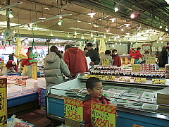 大洗を過ぎて那珂湊へ（２）那珂湊お魚市場 (1)はｷｯﾁﾝに : そよ風に 