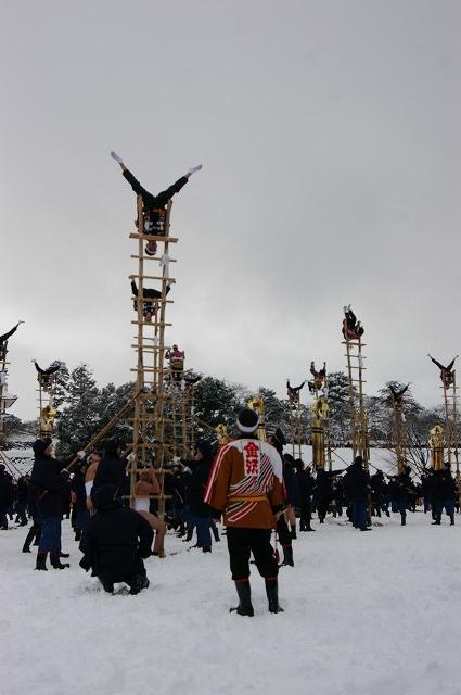 雪の中、出初式～金沢_d0043136_1934182.jpg