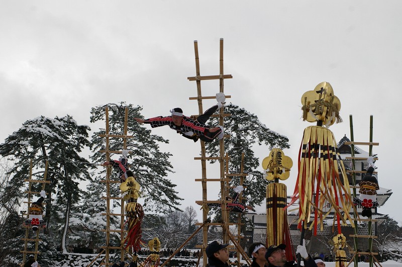 雪の中、出初式～金沢_d0043136_1934773.jpg