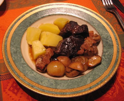 ビストロの味を再現：Boeuf Bourguignon_c0013687_22285974.jpg