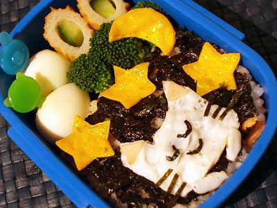 ノンタンおやすみなさい弁当。_d0047301_19342911.jpg