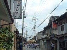 ほうらんや火祭りの大松明に遭遇（橿原市東坊城町）_d0049152_1125980.jpg