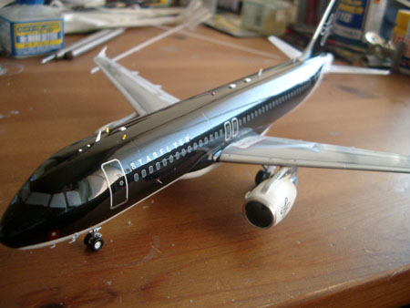 エアバスA320【スターフライヤー】製作記録 : 犬ジェット11