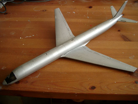 模型飛行機セット ダグラスDCー8 日本航空 組合せ 模型飛行機セット ダグラスDCー8 日本航空 組合せ