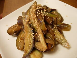 가지볶음(カジポックム)茄子炒め_e0005411_13163456.jpg