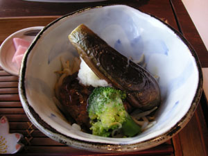cafe de ROSE のキーマカレー と お茄子_f0053279_10203955.jpg