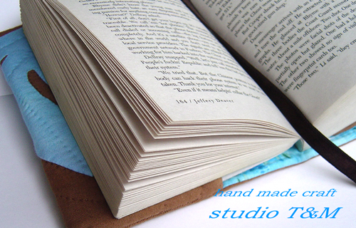 ブックカバー ペーパーバック用 Hand Made Craft Studio T M Gallery ブックカバー ペーパーバック用 Hand Made Craft Studio T M Gallery