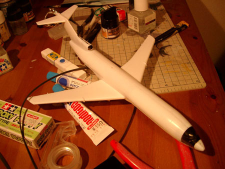 ボーイング727－200【アメリカン航空】製作記録 : 犬
