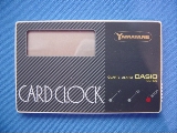 デジタル時計 Casio Card Clock ツールカードの世界 デジタル時計 Casio Card Clock ツールカードの世界