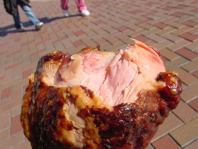 la旅行 その10 ターキーレッグ カリフォルニアのごはん la旅行 その10 ターキーレッグ カリフォルニアのごはん