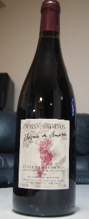 Cotes du Rhone Pignee de Raisins 2004               （Domaine GRAMENON）_c0013687_23295952.jpg