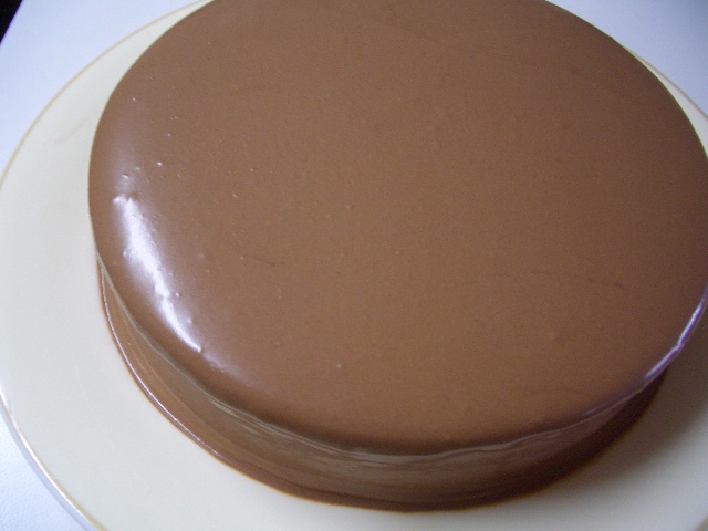 ババロア オ ショコラ チョコレートのババロアのケーキ パンの木ぷらす 備忘録
