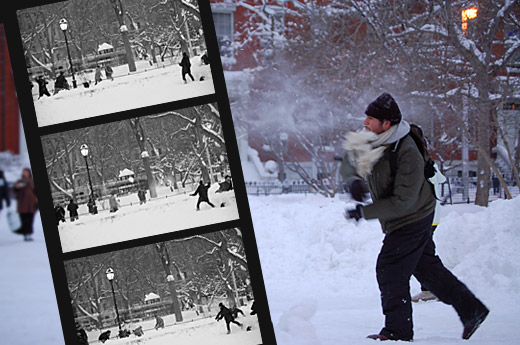 Plenty of snow & smile @ Washington Sq park_f0009868_225310.jpg