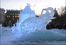 ペテルブルクの氷の宮殿 ロシアが気になる ペテルブルクの氷の宮殿 ロシアが気になる
