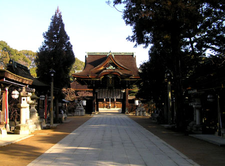 北野天満宮の早咲きの梅_e0048413_1881886.jpg