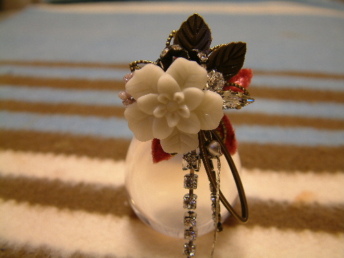 「ビーズアクセサリー ベルベットのリング」_a0000029_20295944.jpg