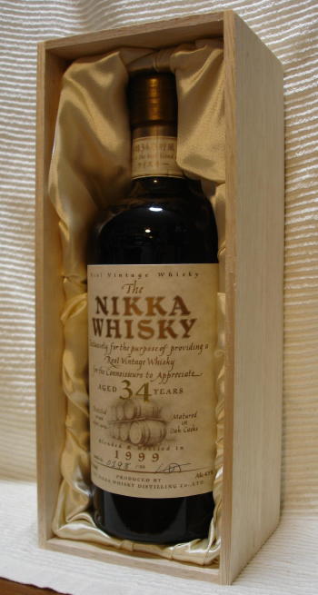 ザ・ニッカウヰスキー34年』 : 『足柄山の金太郎』の”Whisky” 日誌 ザ・ニッカウヰスキー34年』 : 『足柄山の金太郎』の”Whisky” 日誌