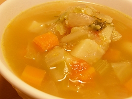 雑穀とお野菜のスープ　～チャヤマクロビカフェ風～_e0004839_1835279.jpg