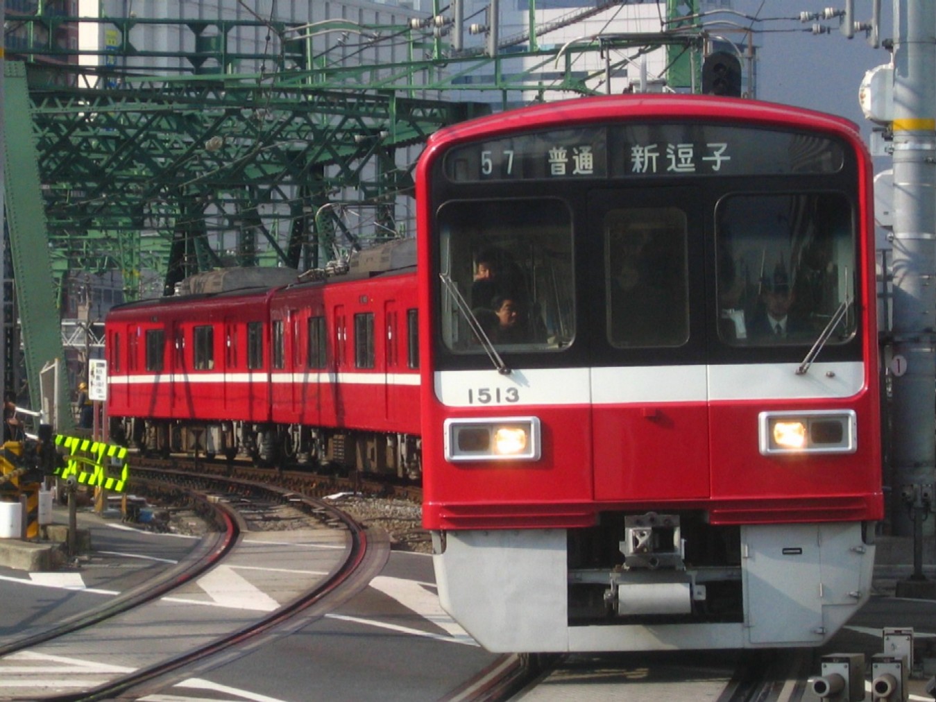 今日も八ツ山－赤い電車特集_d0044222_011674.jpg