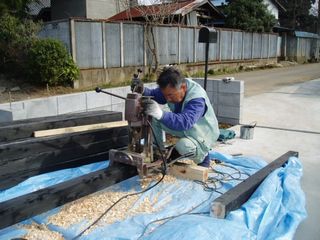 外構工事Ⅱ!_a0059217_1554457.jpg