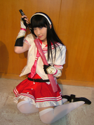 大番長 京堂扇奈のコスプレした時のお写真 夜姫桜花のコスプレ情報 大番長 京堂扇奈のコスプレした時のお写真 夜姫桜花のコスプレ情報