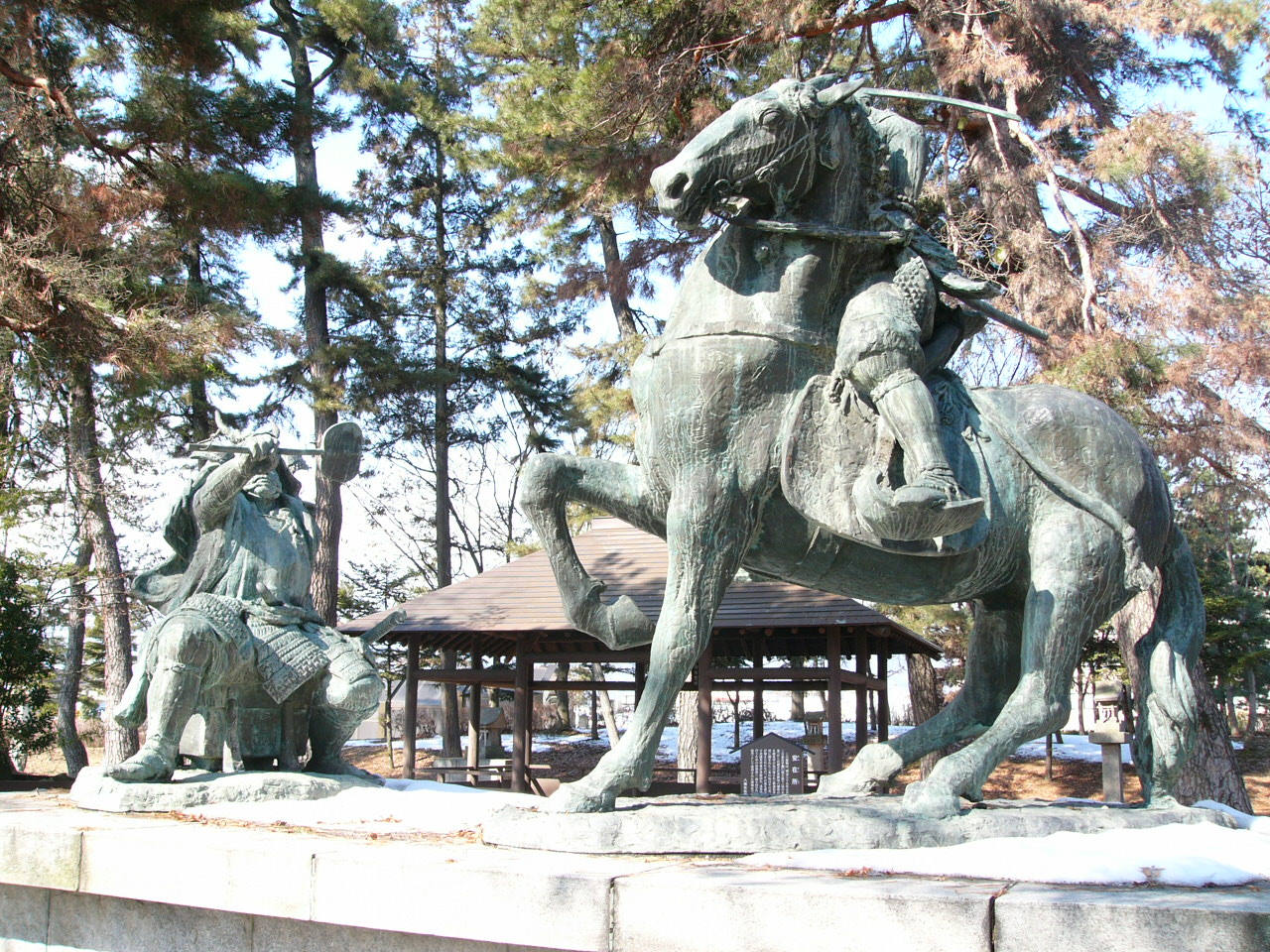 川中島合戦にある八幡原神社画像_b0045827_12565565.jpg