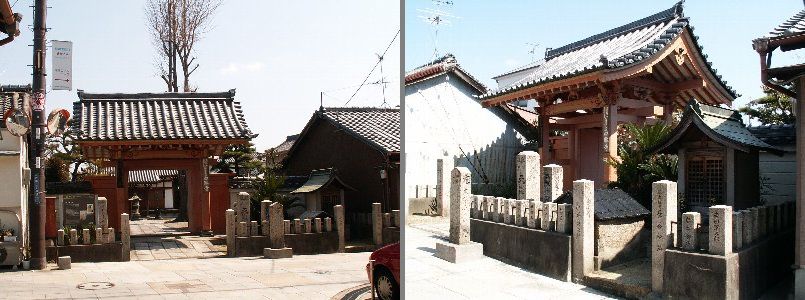 古市・太子町の古墳古寺社探訪（06.03.15）③東高野街道～蓑の辻～西淋寺～鍵屋跡～石川河川公園・・・_a0016431_17492845.jpg