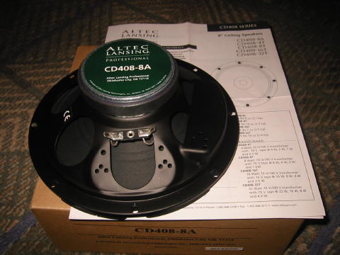 ALTEC CD408-8A : オーディオのこと ALTEC CD408-8A : オーディオのこと