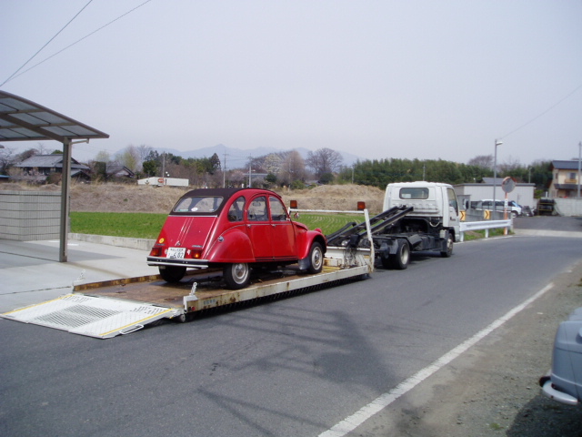 ２CV群馬県伊勢崎市を出発_e0005341_1244562.jpg