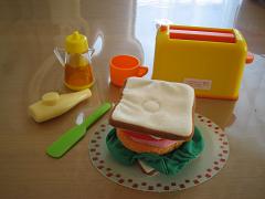 こどもちゃれんじ ぽけっと４月号 しましまカフェサンド 走る ゆうゆう 親子