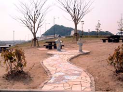新門司海浜緑地 水飲み場完成_b0013387_18544864.jpg