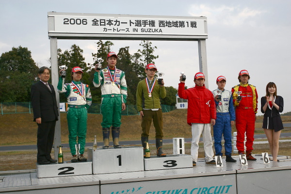KART RACE IN SUZUKA　2006 全日本カート選手権 西地域 第1戦の結果です！_e0067356_17374773.jpg