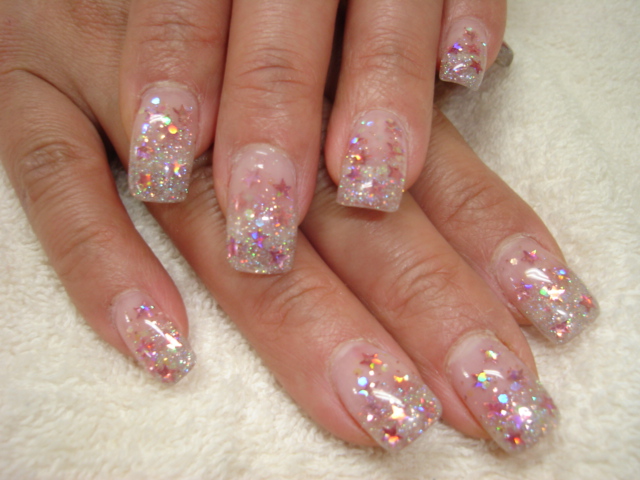 ラメ入りジェルネイル Nailsalon An B