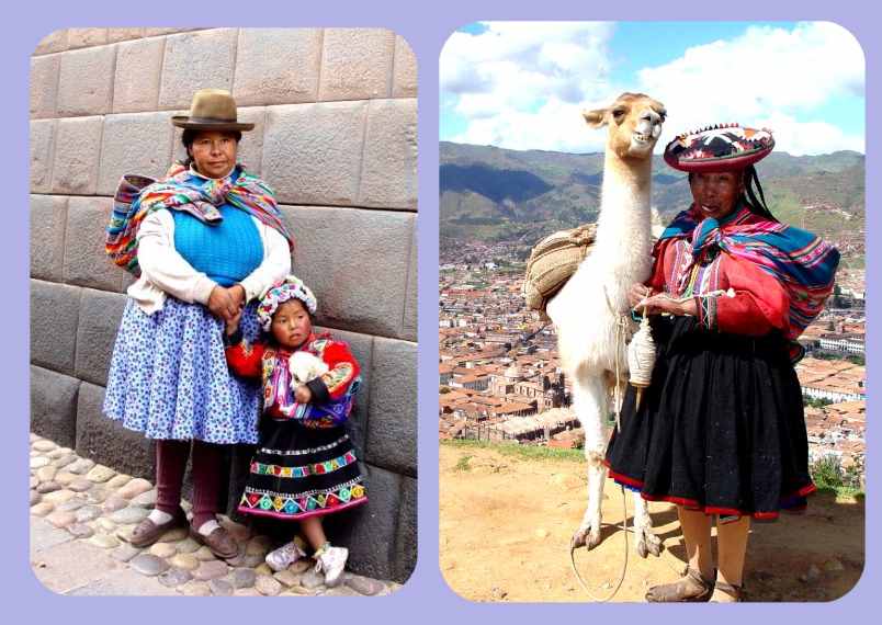 ペルーの民族衣装です じょっぱり日記