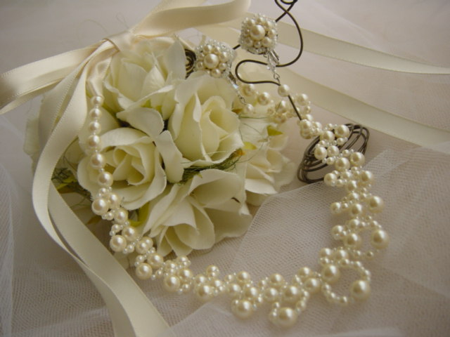 wedding ☆Peach butterfly☆小物の新作~♪_c0043737_1145777.jpg