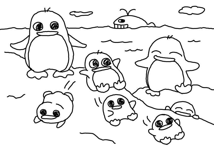 ぬりえイラスト わくわくイラスト ぬりえイラスト わくわくイラスト