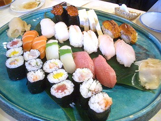寿司 勇鮨 パリ４区 ４月１日の夕飯 汎著巣旅行記