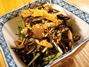 海藻をいっぱい食べよう あらめのサラダ My Kitchen From Flower Of Life