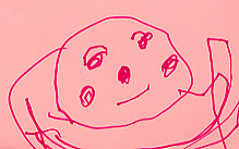小さな絵描きさんからの贈り物_e0035344_0194986.jpg