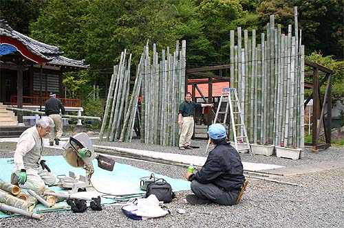 「お茶の香ロード」の準備を進めています。_d0022550_1422489.jpg