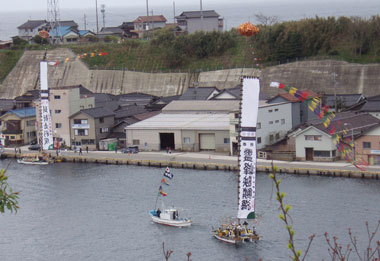 能登町　小木　伴旗祭り_b0033490_15452374.jpg