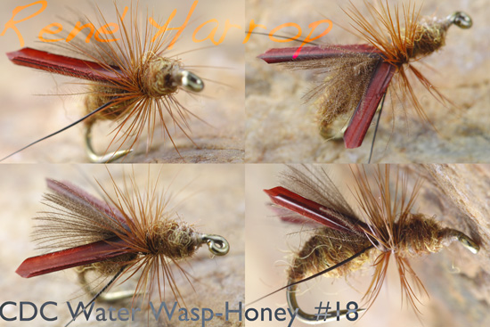 Commercial Flies Vol.2  Rene\' Harrop [CDC Water Wasp-Honey]_f0085599_2244377.jpg