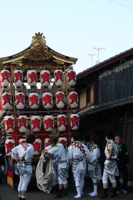 琵琶湖周遊４－近江高島の曳山祭り_f0017530_22262971.jpg