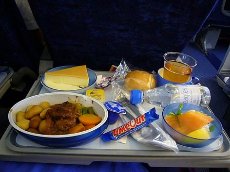 ブリティッシュエアウェイズ機内食 : 暮らさない生活