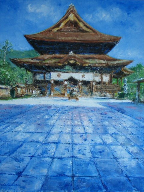 風景画（長野市 善光寺） 善光寺】日本最古の仏像を祀るパワースポットの魅力｜THE GATE