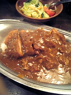 煉瓦本店？＋カレー_c0033210_1322912.jpg