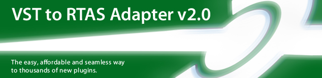 Pro Tools 7 で VST to RTAS Adapter 2 を使う。 : レコーディング機材検証の中で。。。