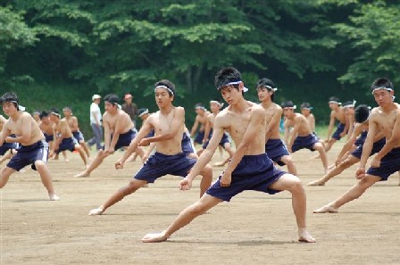 体育祭日和 中学校へ 白秋の黄昏 体育祭日和 中学校へ 白秋の黄昏